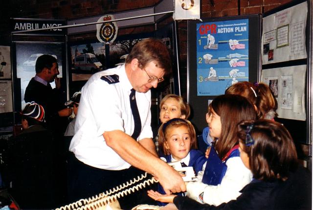 Andy trying to electrocute the kids !!!