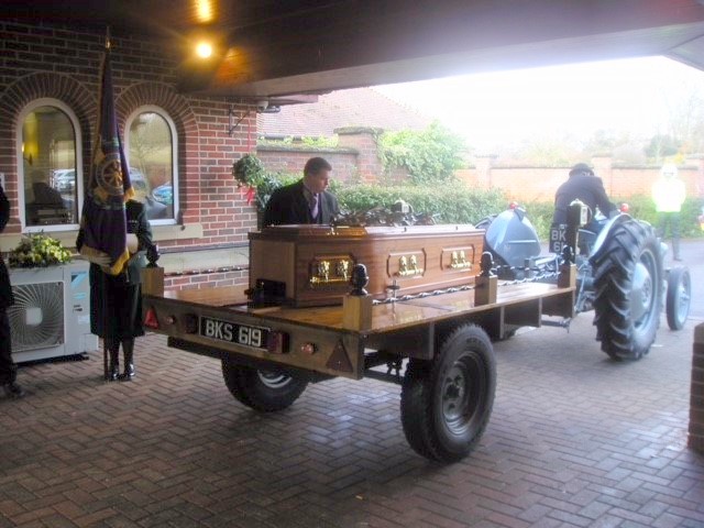 Basingstoke Crematorium Chapel.