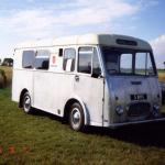 A Dennis Diesel Ambulance.