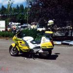 A Rapid Response Motorcycle Based in Portsmouth.