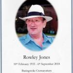 Rowley Jones.