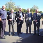 Ambulance Service Colleagues Gather at Basingstoke Crematorium.