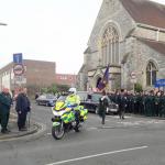 Ambulance Service Colleagues Pay their Respects.