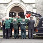 Ambulance Service Coffin Drape.