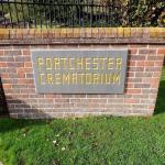 Portchester Crematorium.