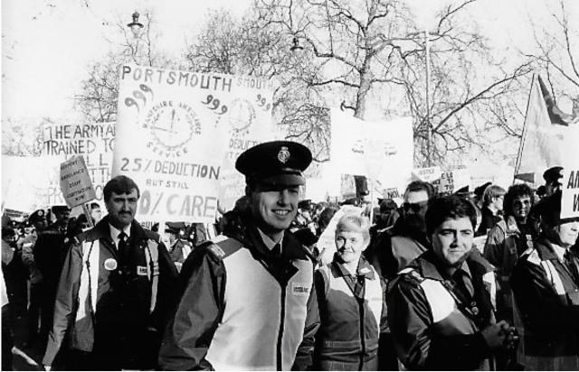 Trafalgar Square Rally.