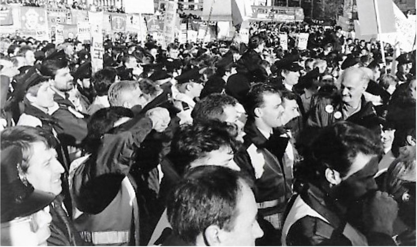 Trafalgar Square Rally.