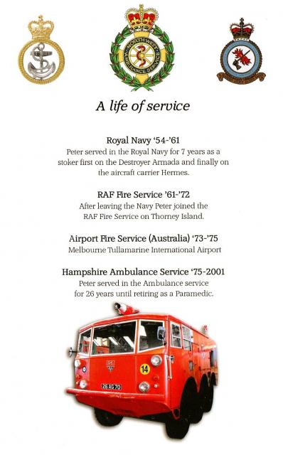 A Life of Service.