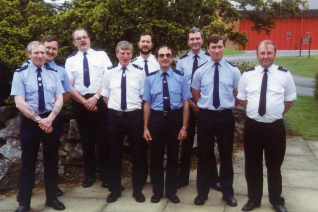 Paramedic Training Chippenham 1990.