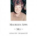 Maureen Apps.