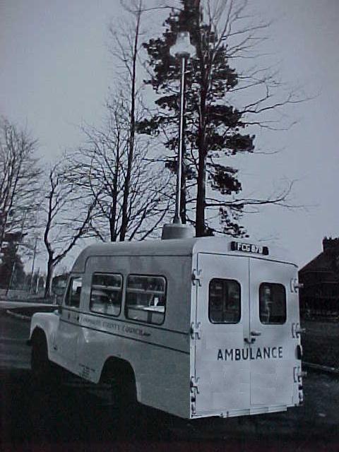 Austin Gypsy at Basingstoke FCG 87D.