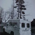 Austin Gypsy at Basingstoke FCG 87D.