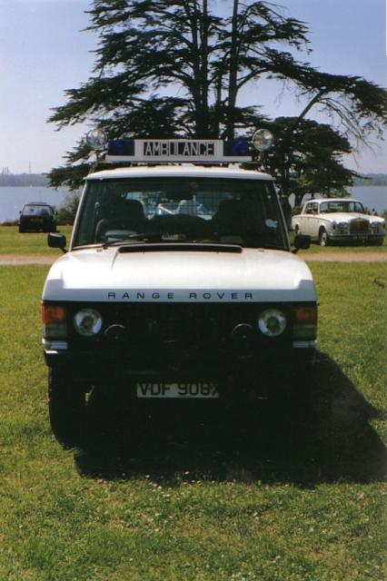 Range Rover. Reg 1981.