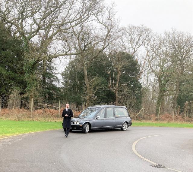 3. The Hearse Arrives.