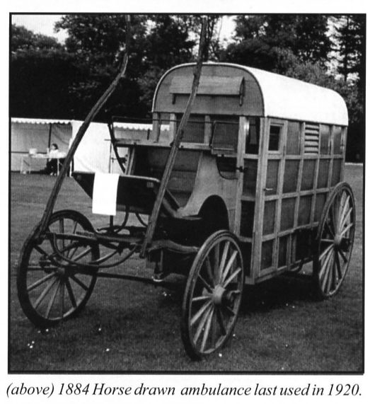 1884 Horse Drawn Ambulance.