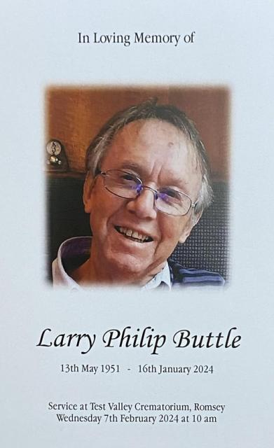 Larry Philip Buttle.