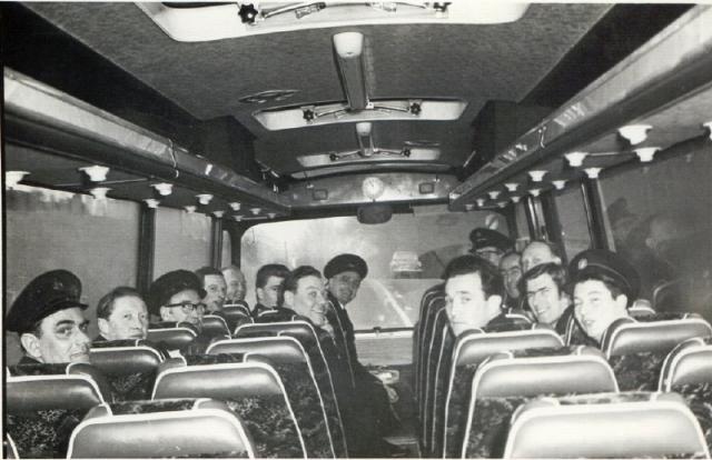 Claylands Coach Trip to HMS Daedalus 1960's.