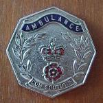 Original Hampshire County Ambulance Service Cap Badge 1948 - 1974.