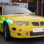 MG ZTT Fast Response Car.