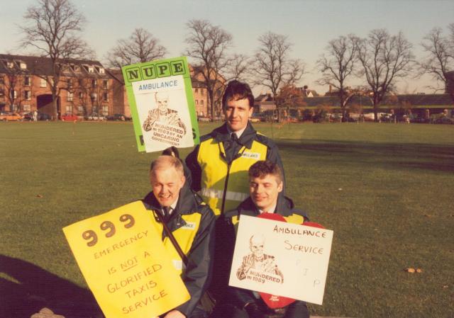 Dave Briscoe, Graham Collins and Pierre LeCras.