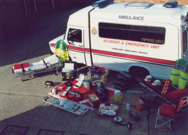 Accident Vehicle Equipment.