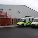 Lymington Ambulance Station.