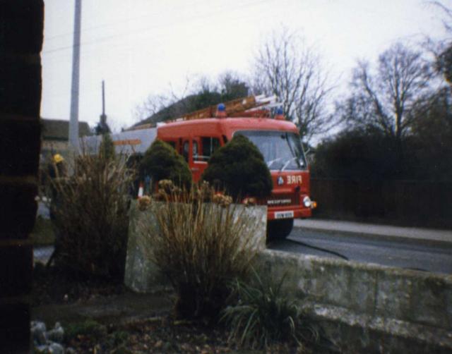 "Roger Control". "Fire Brigade in Attendance".