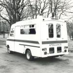 Hanlon Ambulance Rear View.