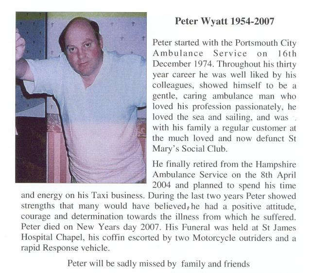 Peter Wyatt.