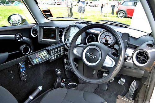 Mini Cooper Interior.