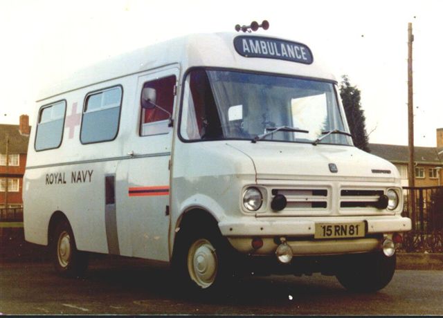 Bedford Royal Navy Ambulance 15 RN 81.