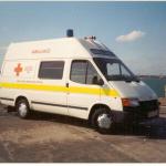 Royal Navy Ford Transit Ambulance.