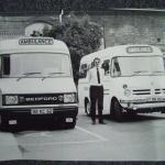 Two Royal Naval Ambulances.