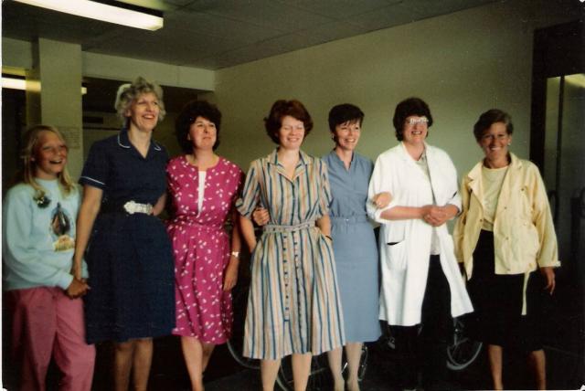 A & E Receptionists 1982.