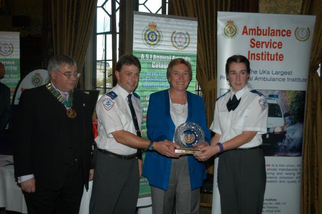 Private Ambulance Service Award.