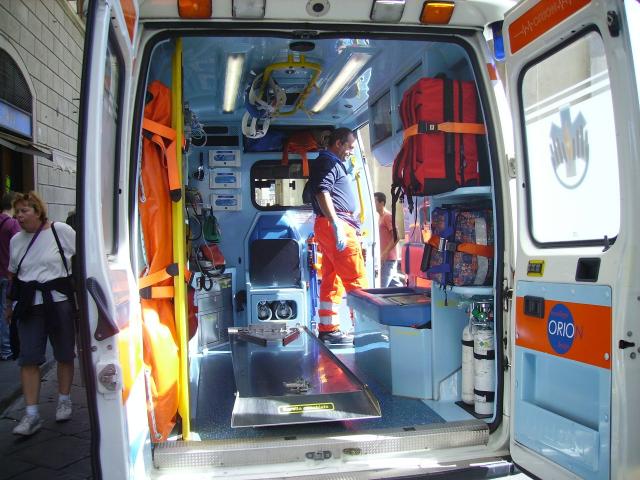 Italian Emergency Ambulance.