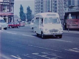 Morris JU Utility Ambulance.