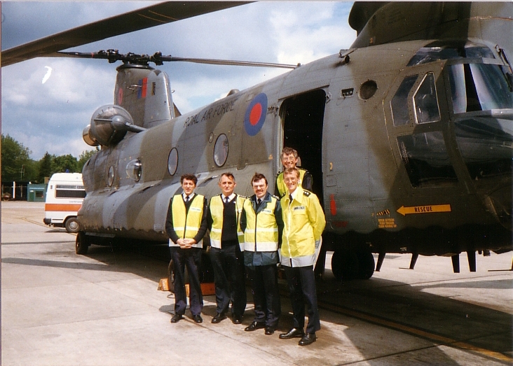 At RAF Odiham.