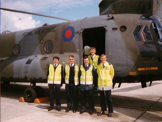 Training at RAF Odiham.