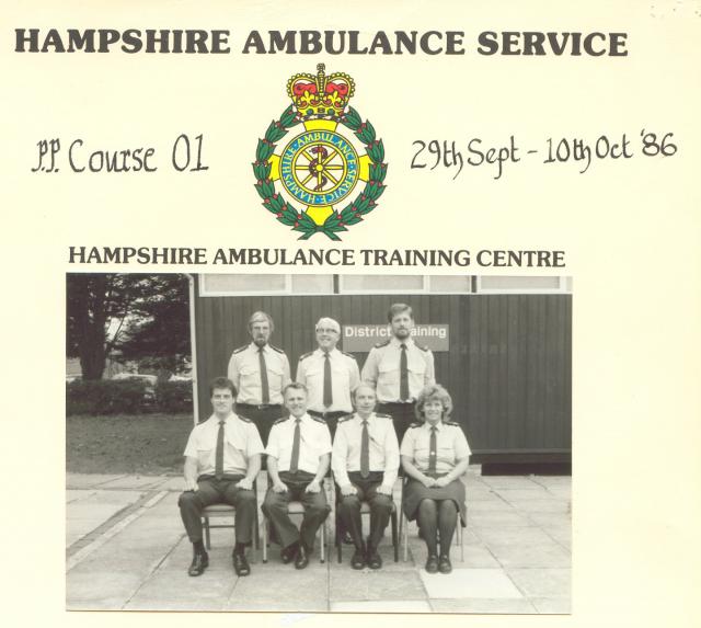 Hampshire Ambulance Training Centre Earliest Photo.