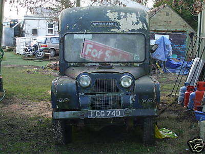 Austin Gypsy FCG 74D.