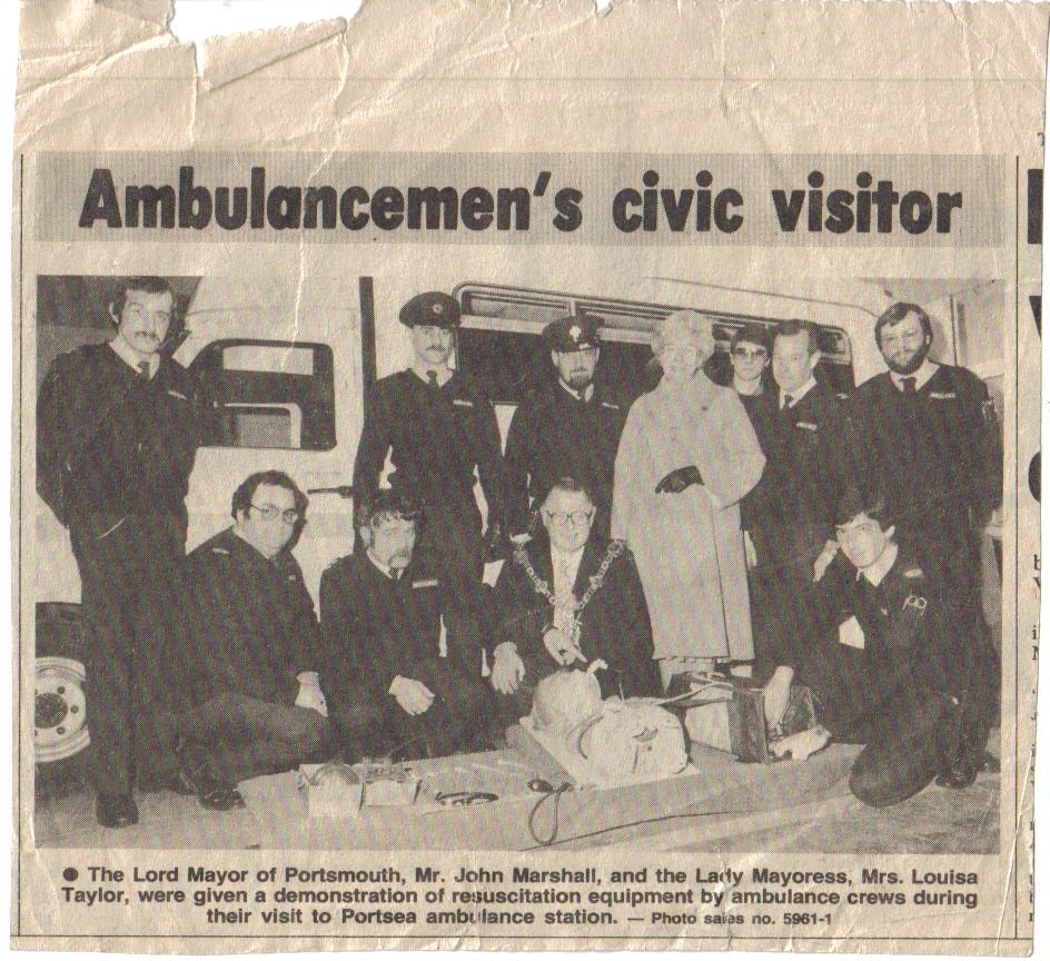 Ambulancemen's Civic Visitor.