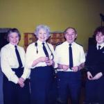 Rita Bailey, Nancy Tufnell, Ivan Doswell & Paula Gregory.