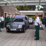 Guard of Honour Stands to Attention.