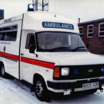 Ford Transit Emergency Ambulance.
