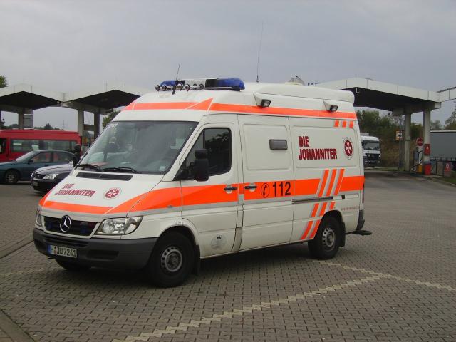 German Emergency Ambulance.