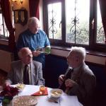 Roy gets Tickets for the Watercress Line from the RAP members