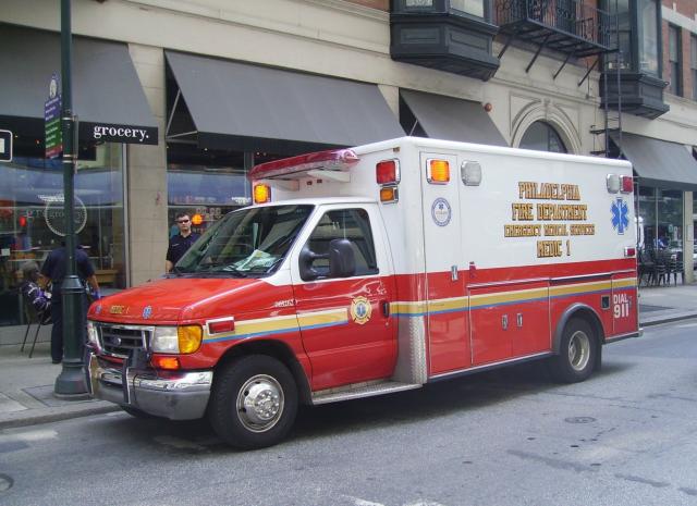 Philadelphia Fire Department Emergency Medical Services 'Medic I'  Ambulance.