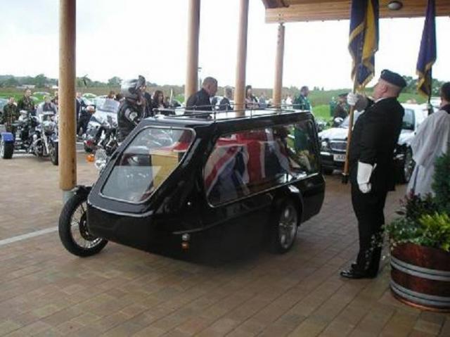 Robbie Brown's Funeral.