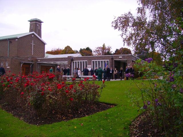 Portchester Crematorium.